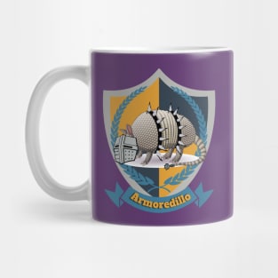 Armoredillo: Defender of the Crest Mug